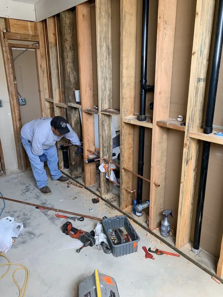 Commercial rough-in plumbing for Trenchless Sewer Repair in Payette